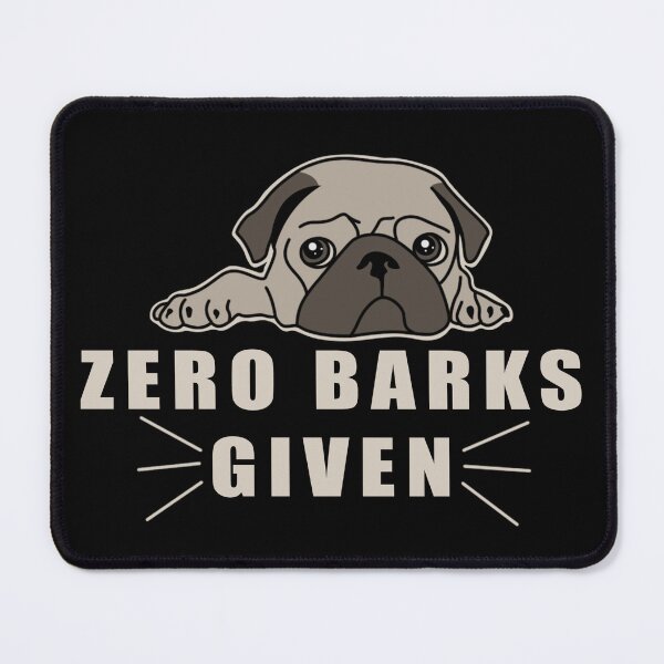 Item preview, Zero barks given designed and sold by AyushkaAgarwal.