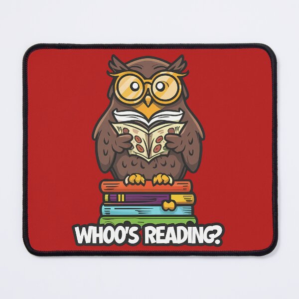 Item preview, Owl reading a book designed and sold by Irbisinthebox.