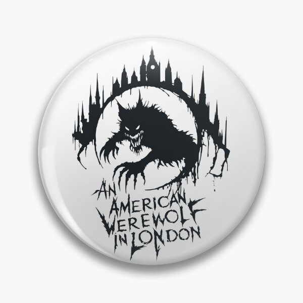 Item preview, An American Werewolf in London gothic black designed and sold by LapinMagnetik.