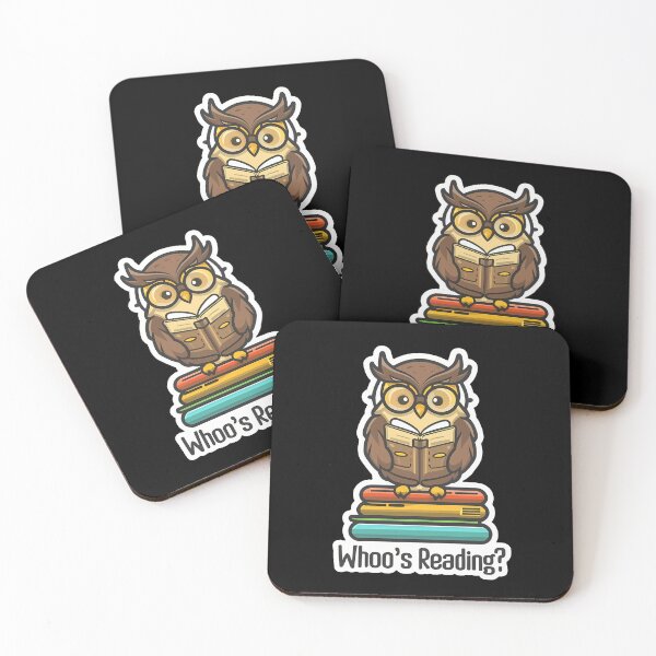 Artikelvorschau, Owl reading a book entworfen und verkauft von Irbisinthebox.