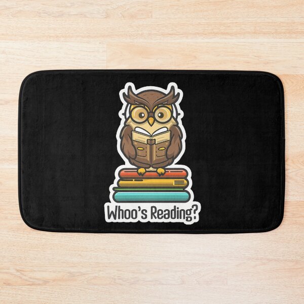 Item preview, Owl reading a book designed and sold by Irbisinthebox.