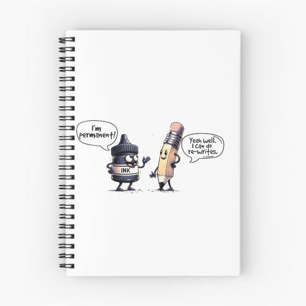 Item preview, Ink vs Pencil.  Just another debate.   designed and sold by FamouslyStupid.