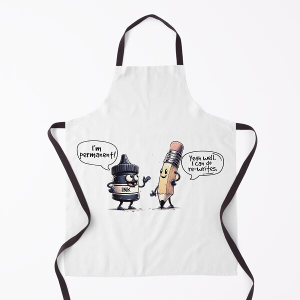 Item preview, Ink vs Pencil.  Just another debate.   designed and sold by FamouslyStupid.