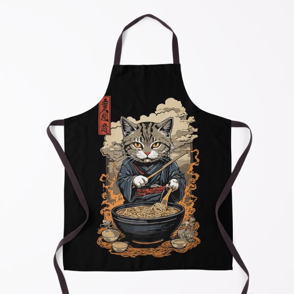 Item preview, Cat Aesthetic Ramen Noodle Soups Streetwear designed and sold by LuminOrb.