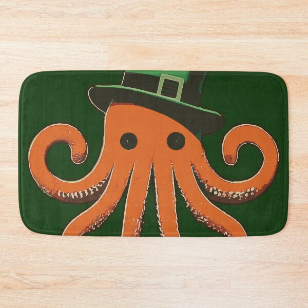 Item preview, St.Patrick's Day Irish Octopus designed and sold by Feline Rockstars.