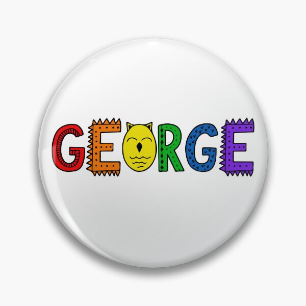 Item preview, Name design George boy cute animals rainbow designed and sold by incurablehippie.