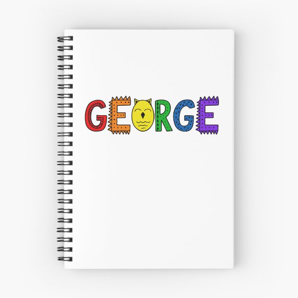 Item preview, Name design George boy cute animals rainbow designed and sold by incurablehippie.