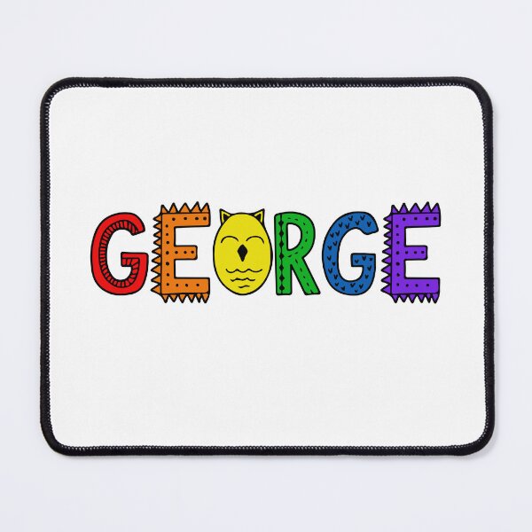 Item preview, Name design George boy cute animals rainbow designed and sold by incurablehippie.