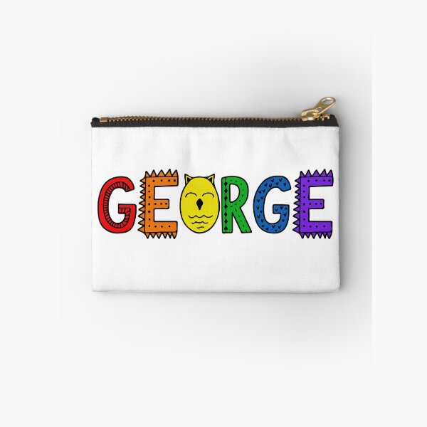 Item preview, Name design George boy cute animals rainbow designed and sold by incurablehippie.