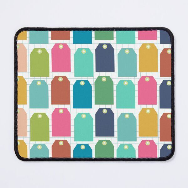 Item preview, Colorful Tags Pattern designed and sold by kapotka.
