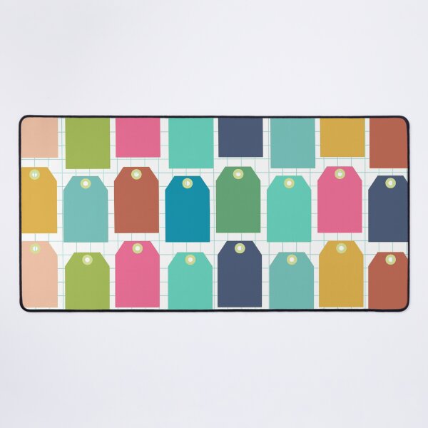 Item preview, Colorful Tags Pattern designed and sold by kapotka.