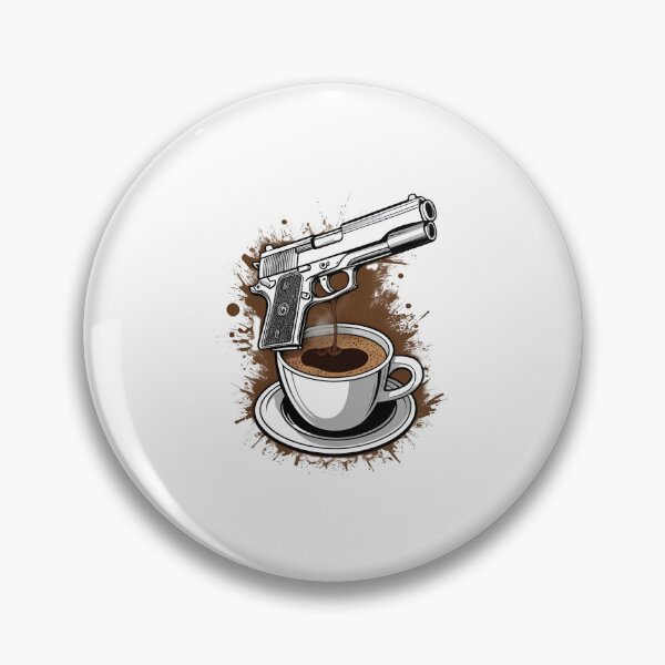 Item preview, I Love Guns And Coffee designed and sold by Clouth Clothing  ⭐⭐⭐⭐⭐.