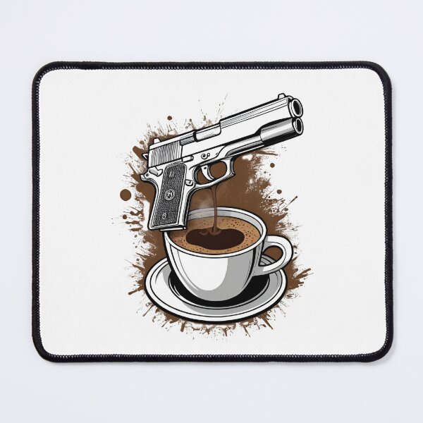 Item preview, I Love Guns And Coffee designed and sold by Clouth Clothing ⭐⭐⭐⭐⭐.
