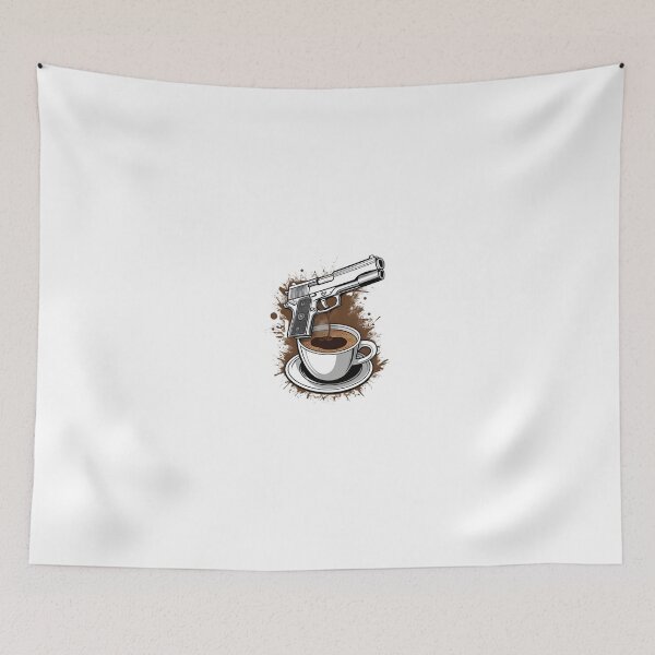 Item preview, I Love Guns And Coffee designed and sold by Clouth Clothing  ⭐⭐⭐⭐⭐.