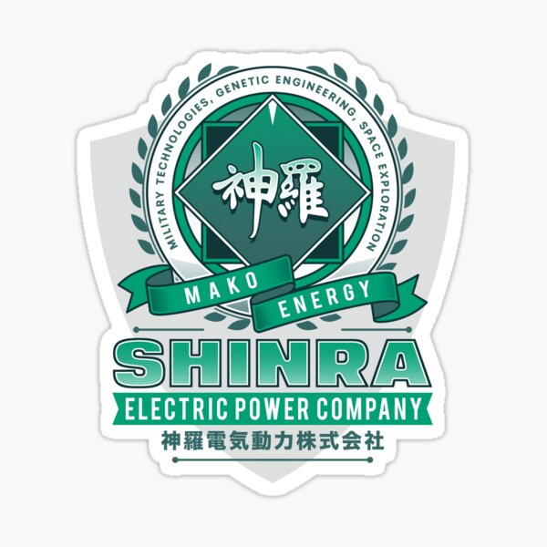 Item preview, Shinra Electric Emblem designed and sold by Lagelantee.