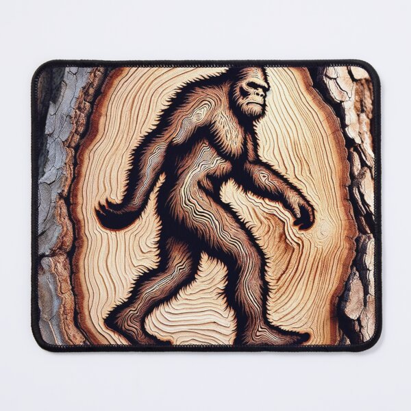 Item preview, Bigfoot Burned In A Tree designed and sold by Crypto Tography.