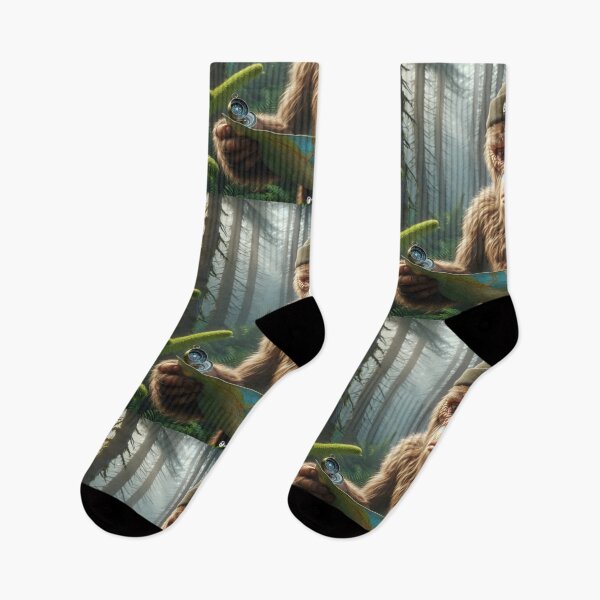 Item preview, Fun Image of Bigfoot Lost in the Forest designed and sold by Crypto Tography.
