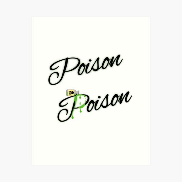 Aperçu de l'œuvre Renée Rapp, Poison Poison créée et vendue par Silver-Cleo.