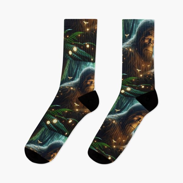 Artikelvorschau, „Wonder“ – Bigfoot / Sasquatch Originalkunstwerk entworfen und verkauft von Crypto Tography.