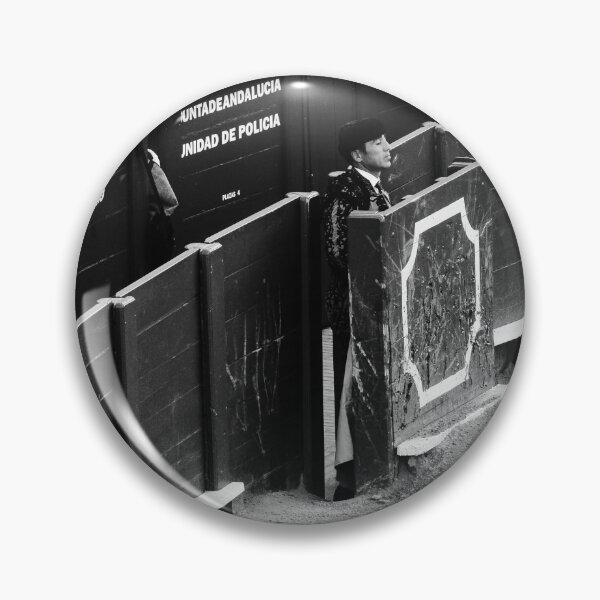 Item preview, Maestranza Safe Back Here Black and White Vertical designed and sold by eddiebarronshop.