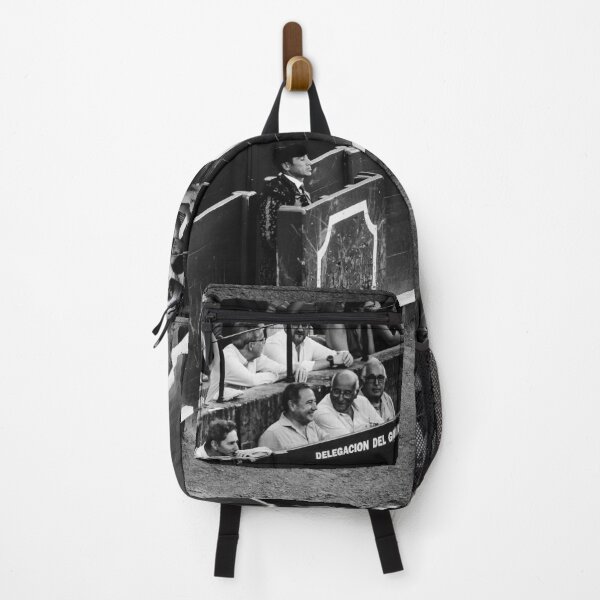 Item preview, Maestranza Safe Back Here Black and White Vertical designed and sold by eddiebarronshop.