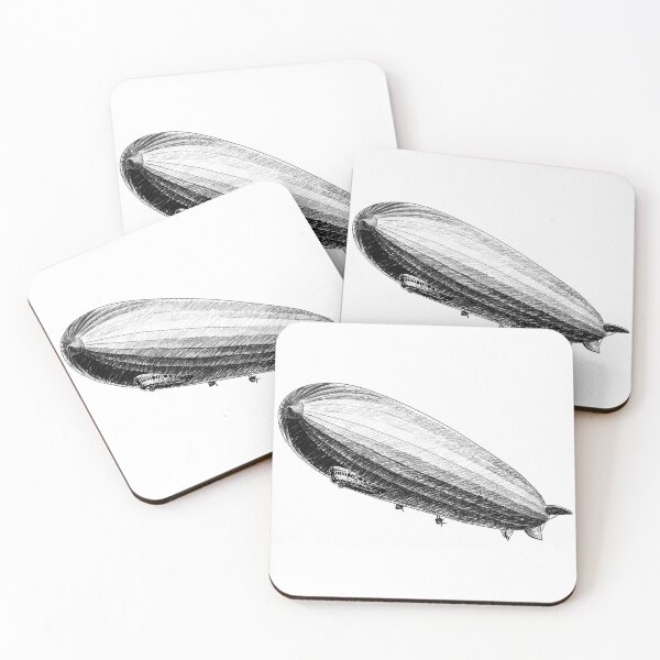 Item preview, Historical Zeppelin airship sketch designed and sold by Szkicerka.