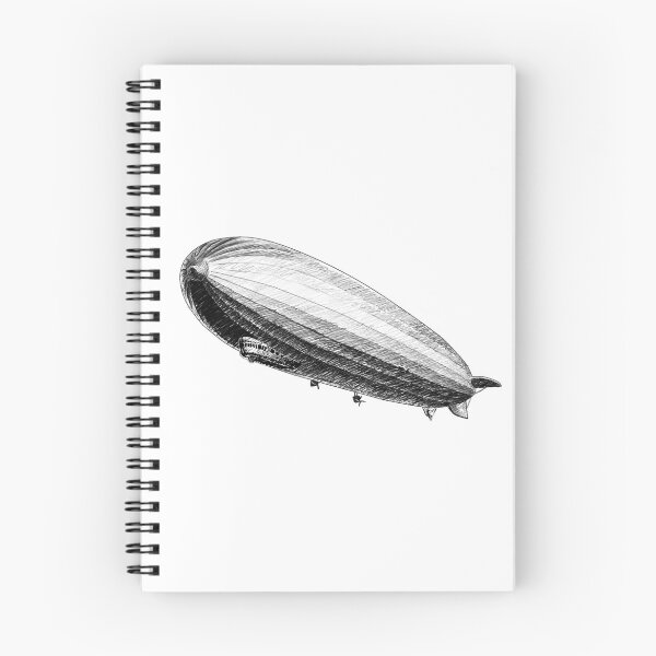 Item preview, Historical Zeppelin airship sketch designed and sold by Szkicerka.