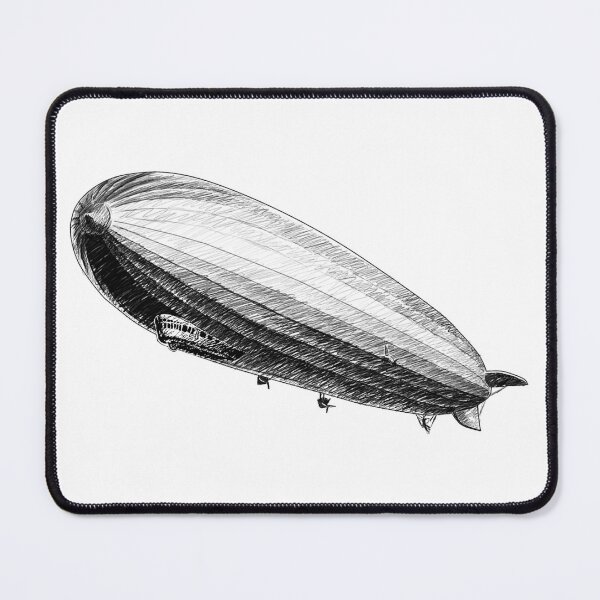 Item preview, Historical Zeppelin airship sketch designed and sold by Szkicerka.