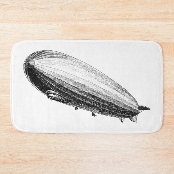 Item preview, Historical Zeppelin airship sketch designed and sold by Szkicerka.