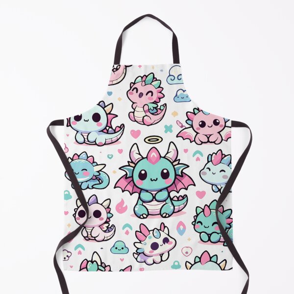Artikelvorschau, Kawaii Dragon Pattern entworfen und verkauft von DragonFantasia.