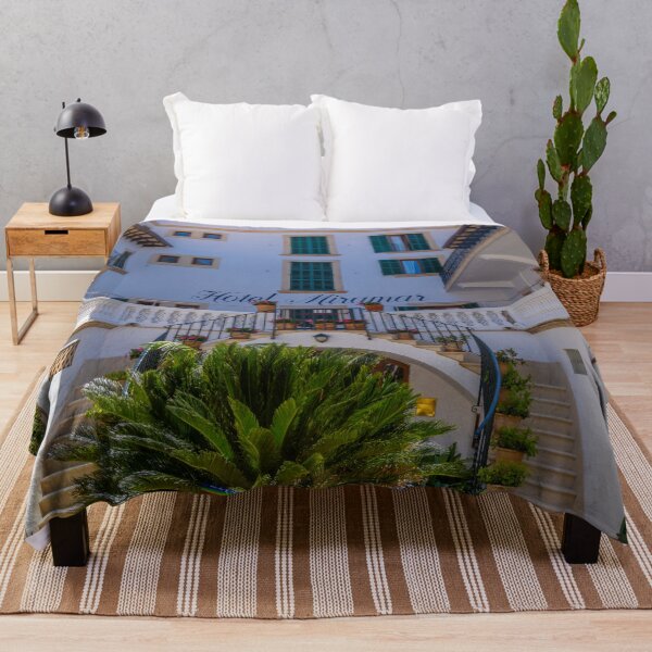 Item preview, Puerto Pollensa Mallorca Hotel Miramar designed and sold by GG WALL ART.