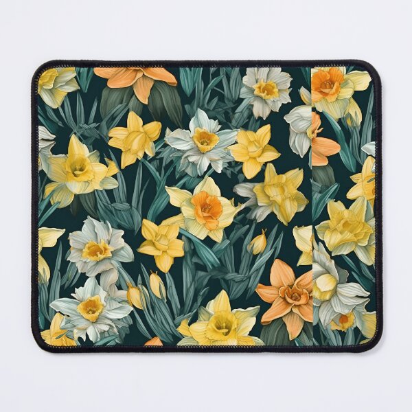 Item preview, Spring Flowers Pattern | Blossom pattern | Daffodills pattern designed and sold by PakoArtStudio.
