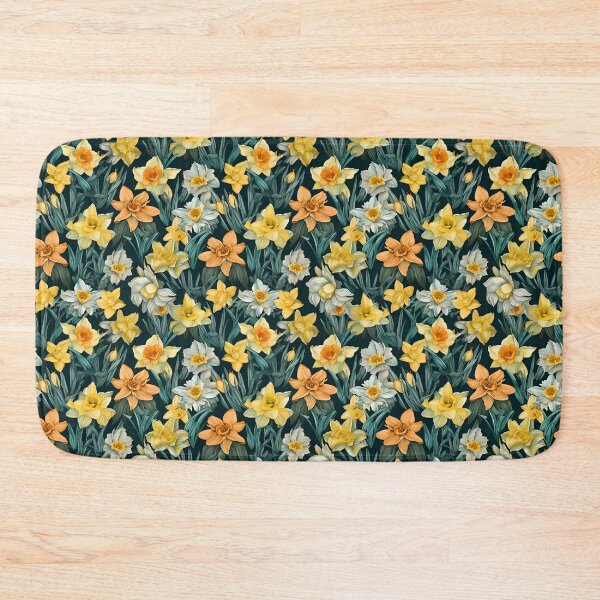 Item preview, Spring Flowers Pattern | Blossom pattern | Daffodills pattern designed and sold by PakoArtStudio.