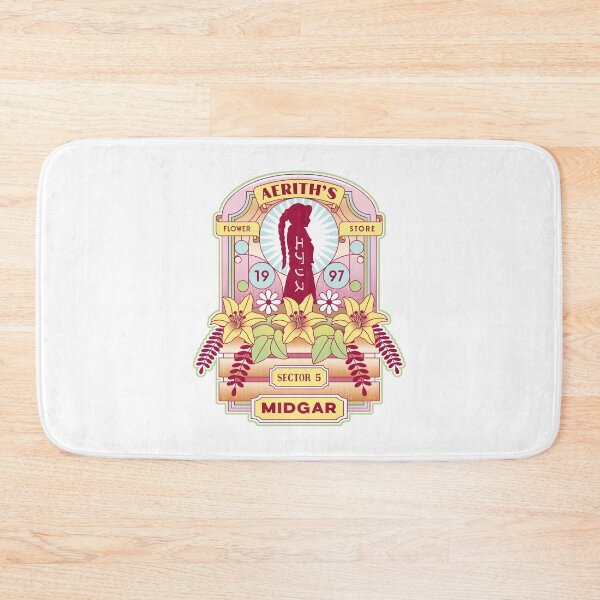 Item preview, Aerith Flower Store Emblem designed and sold by Lagelantee.