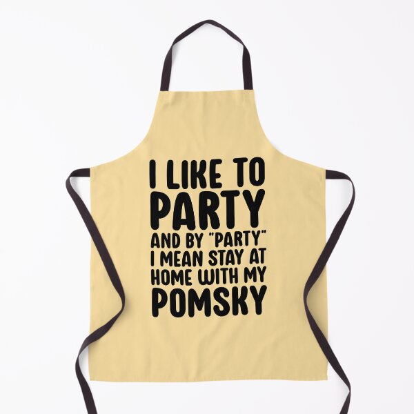Item preview, I Like To Party Funny Pomsky Dog designed and sold by kamrankhan.