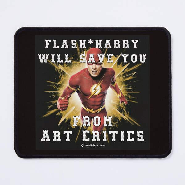 Item preview, Flash-Harry Saves You From Art Critics designed and sold by AlienAlmanac.