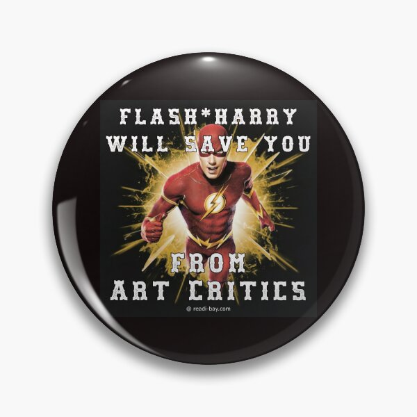 Item preview, Flash-Harry Saves You From Art Critics designed and sold by AlienAlmanac.