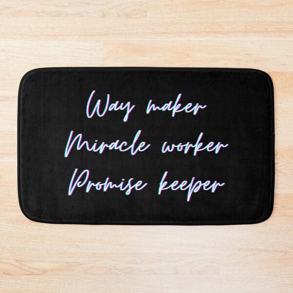 Item preview, Way Maker Miracle Worker Promise Keeper Jesus Gifts designed and sold by Laugh-Lines.