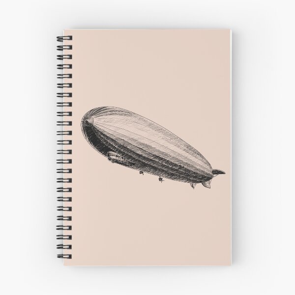 Item preview, Historical Zeppelin airship blimp sketch designed and sold by Szkicerka.