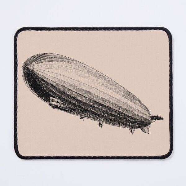 Item preview, Historical Zeppelin airship blimp sketch designed and sold by Szkicerka.