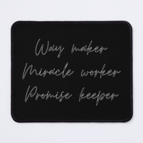 Item preview, Way Maker Miracle Worker Promise Keeper Jesus Gifts designed and sold by Laugh-Lines.