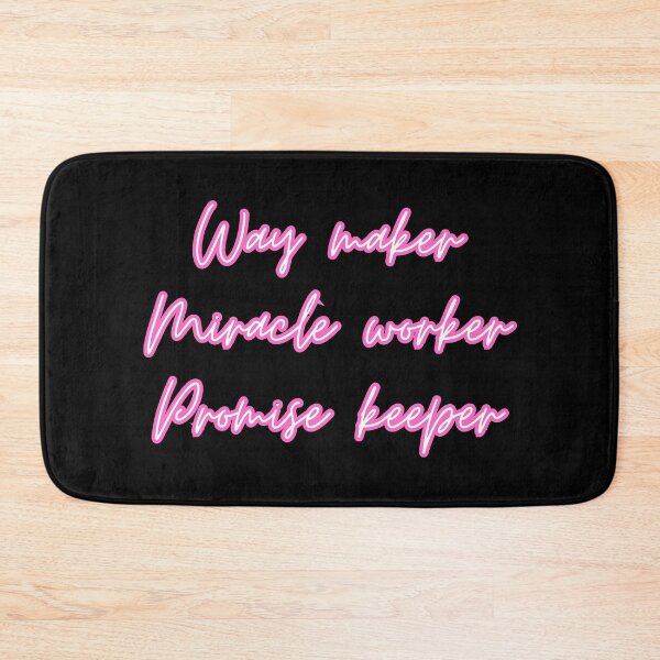 Item preview, Way Maker Miracle Worker Promise Keeper Jesus Gifts designed and sold by Laugh-Lines.