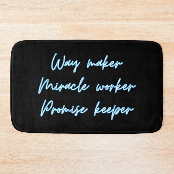 Item preview, Way Maker Miracle Worker Promise Keeper Jesus Gifts designed and sold by Laugh-Lines.