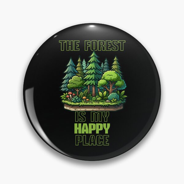 Item preview, The Forest Is My Happy Place designed and sold by RockBeeDesigns.