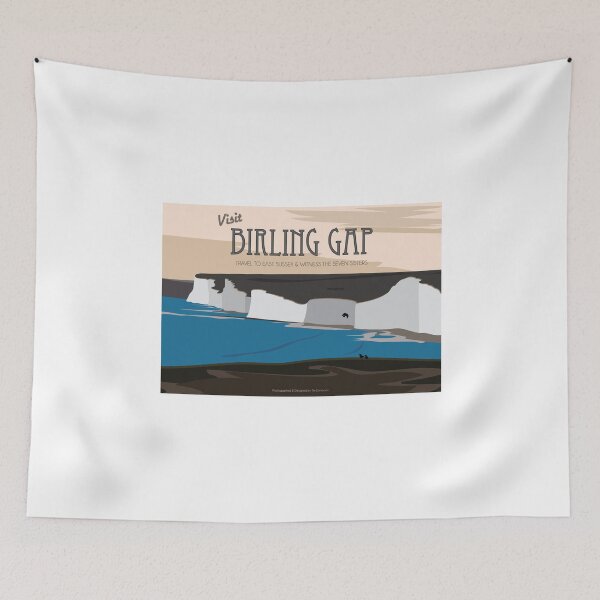 Item preview, Linescape Poster - Birling Gap designed and sold by Tim Emmerson.