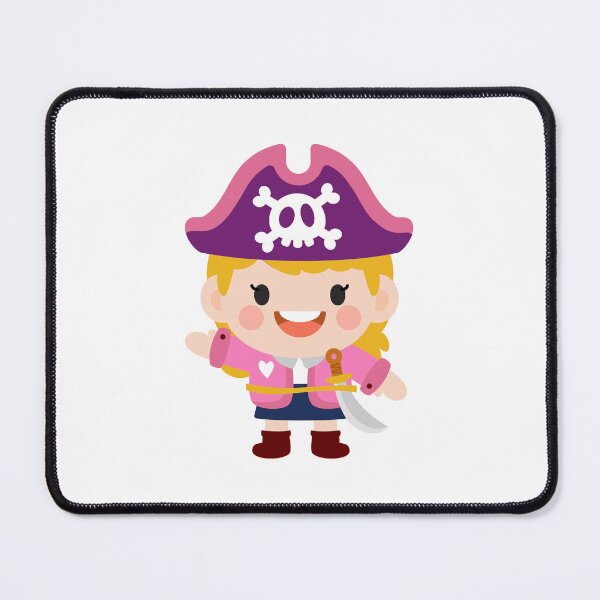 Item preview, Cute kid pirate captain, little girl wearing a costume of a pirate. designed and sold by NoeySmiley55.