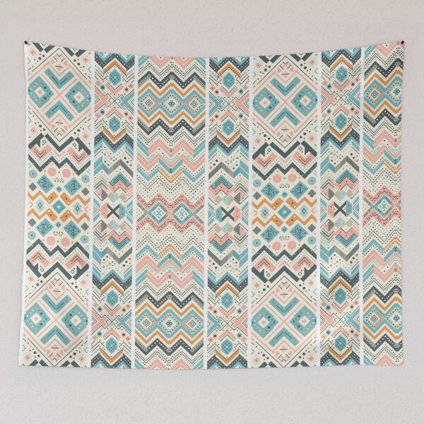 Item preview, Pastel Paradise: Geometric African Pattern designed and sold by Tomasz C.
