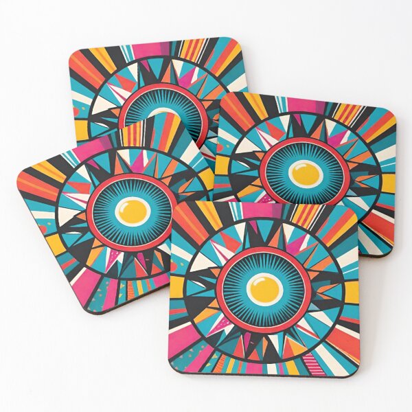 Item preview, Sunny-Side Up Delight: Fried Egg Pattern designed and sold by GrizzlyCollective.