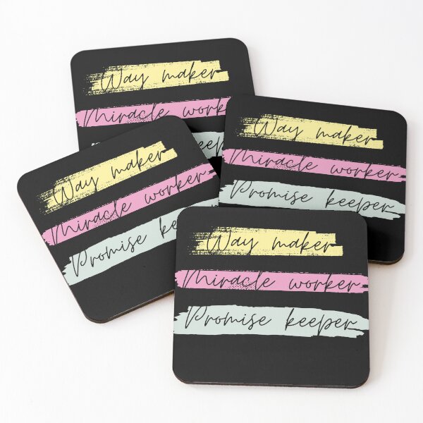 Item preview, Way Maker Miracle Worker Promise Keeper Jesus Gifts designed and sold by Laugh-Lines.