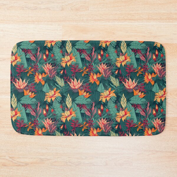 Item preview, Wild Flowers Pattern | Blossom pattern | Tropical pattern designed and sold by PakoArtStudio.